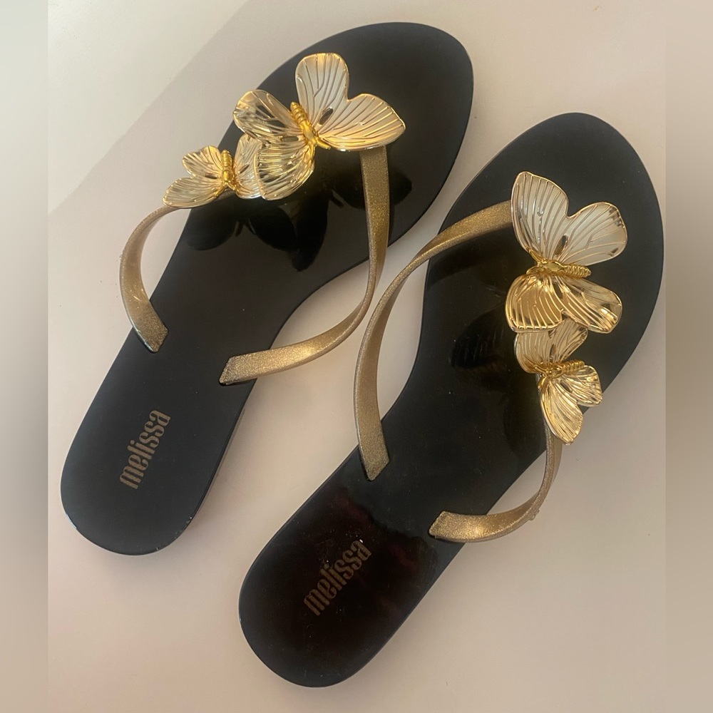 Melissa Butterfly Flip Flops